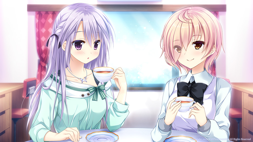 乙女が結ぶ月夜の煌めき