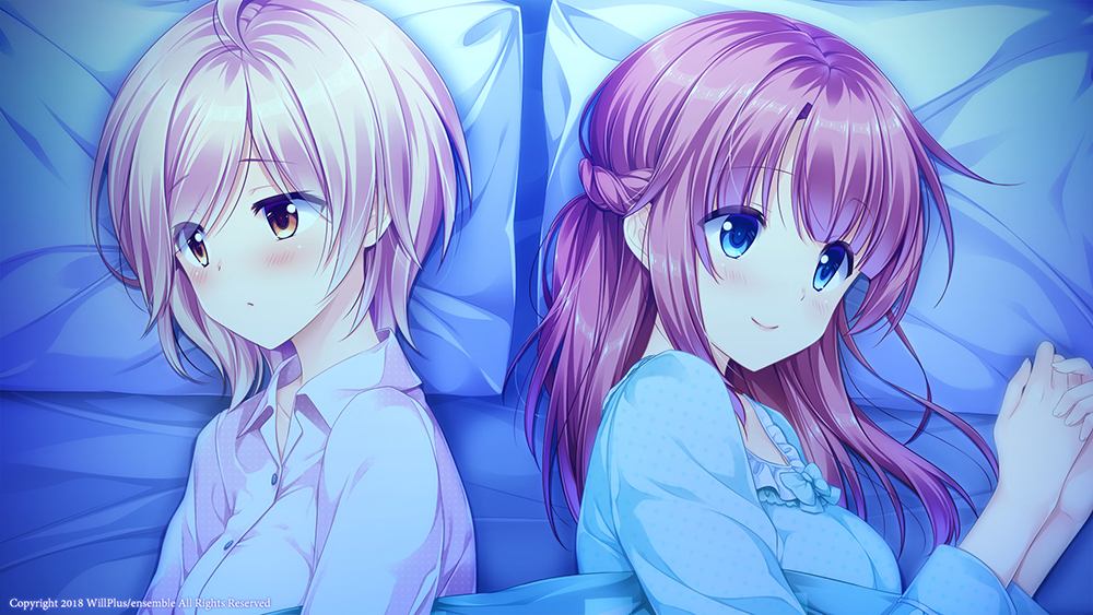乙女が結ぶ月夜の煌めき