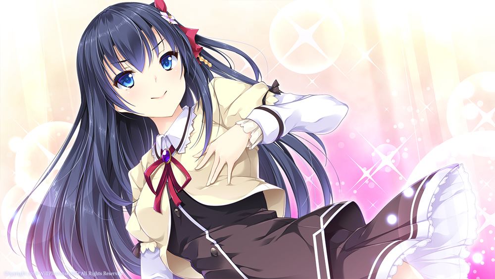 乙女が結ぶ月夜の煌めき