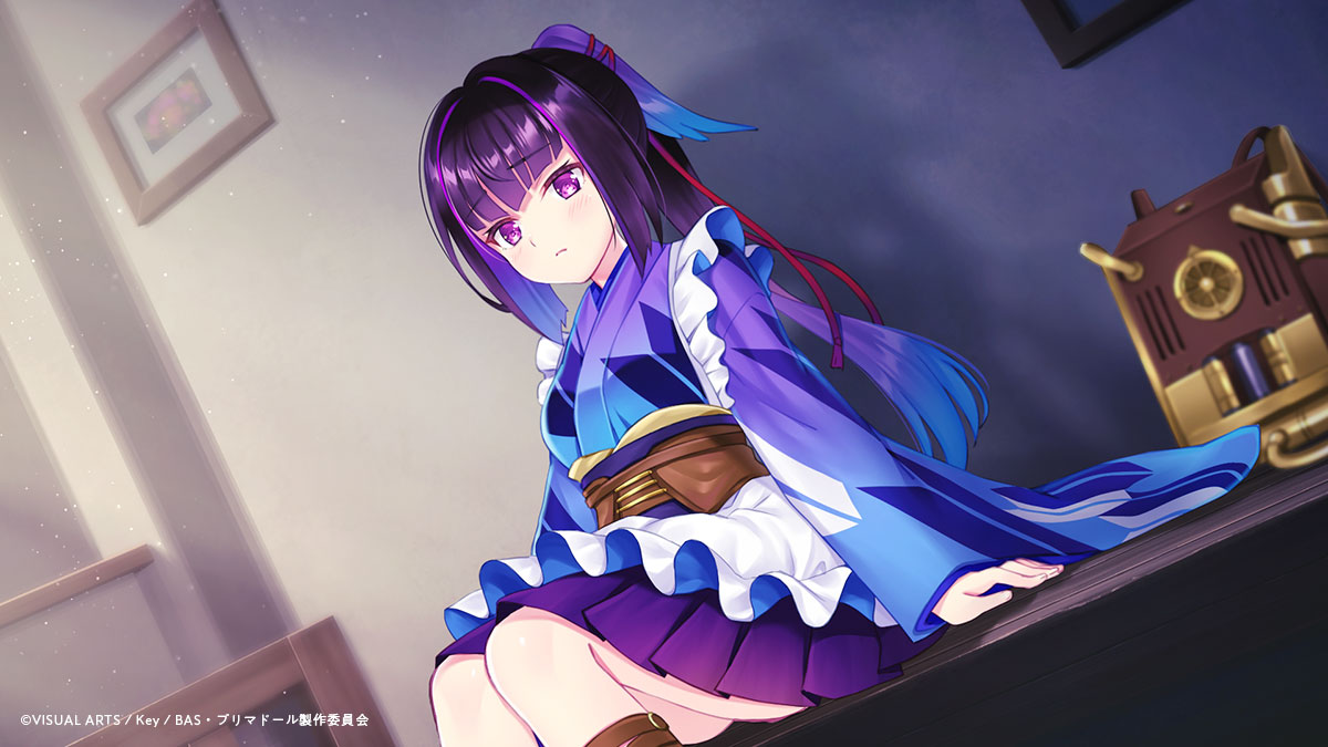 プリマドール：冬空花火／雪華文様
