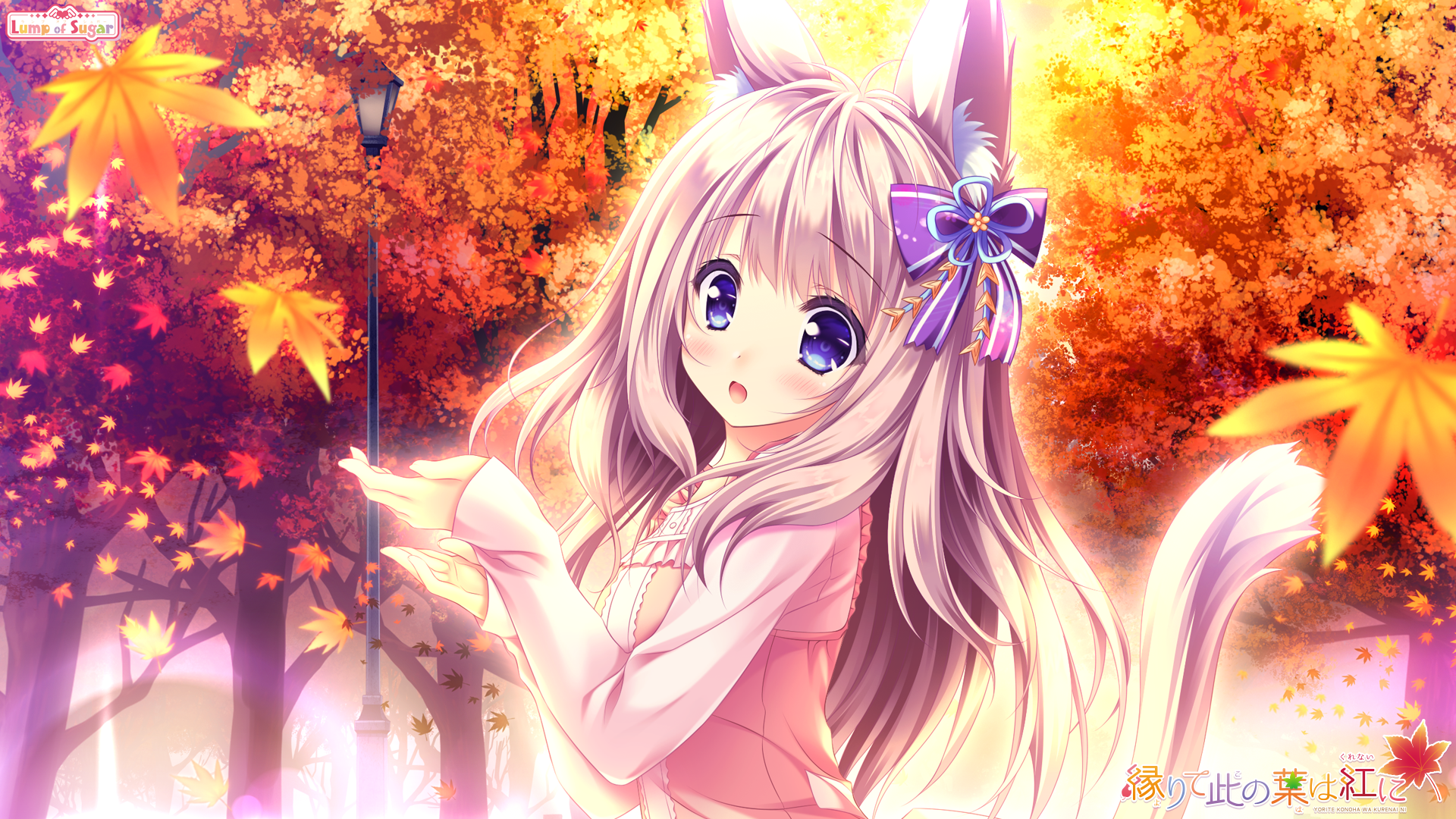 縁りて此の葉は紅に