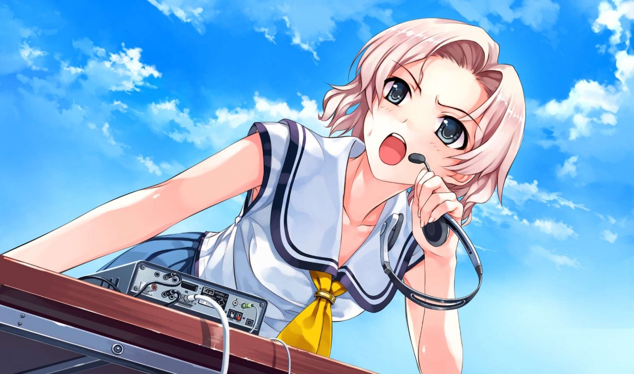 水平線まで何マイル?-Deep Blue Sky & Pure White Wings-