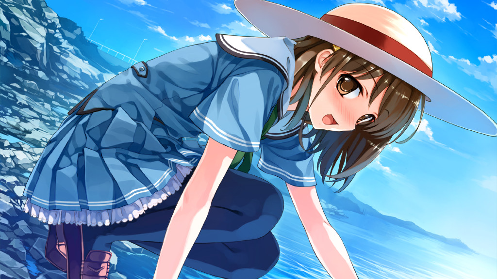 水平線まで何マイル?-Deep Blue Sky & Pure White Wings-
