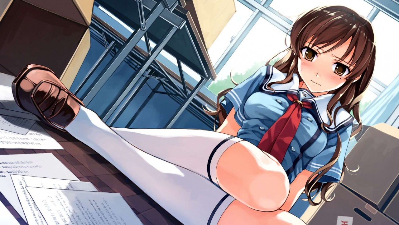 水平線まで何マイル?-Deep Blue Sky & Pure White Wings-